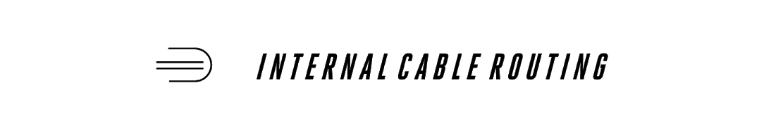Internal cable routing