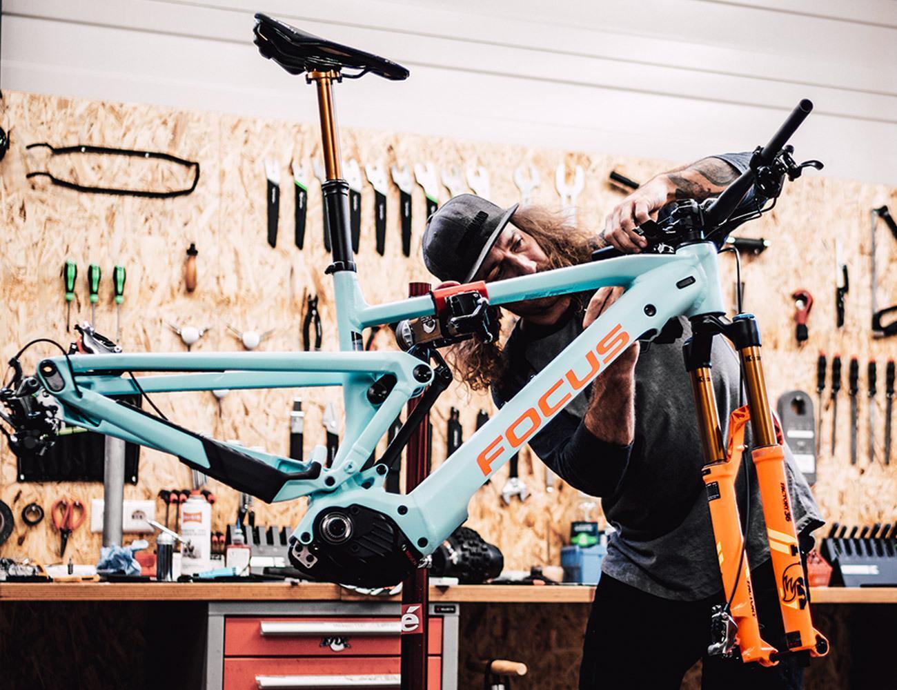 Custom JAM² in der Werkstatt FOCUS JAM² Werkstatt