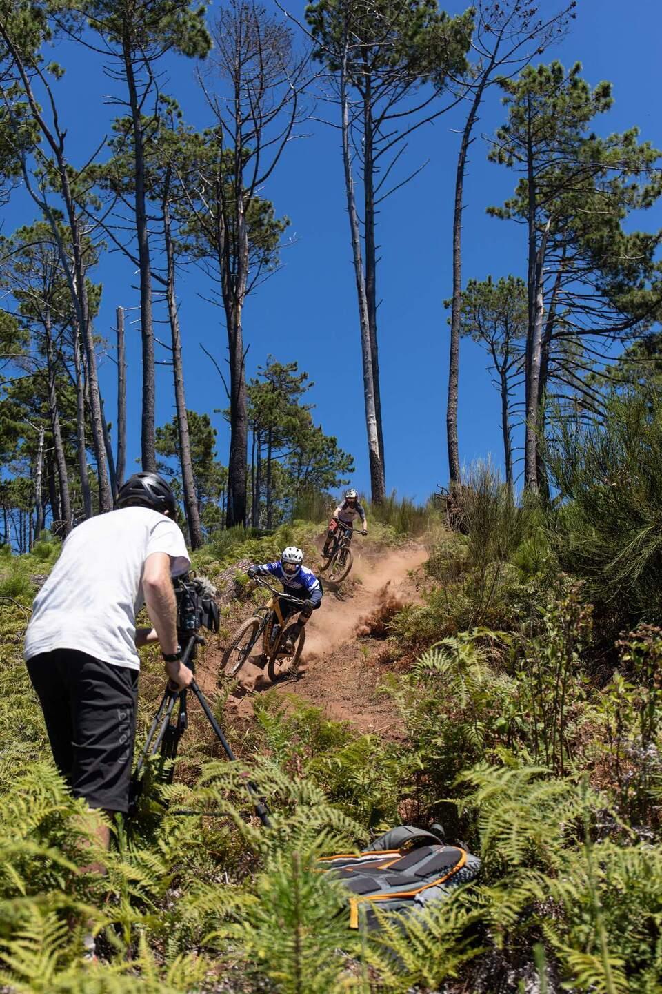 En coulisses Équipe trail Focus à Madère