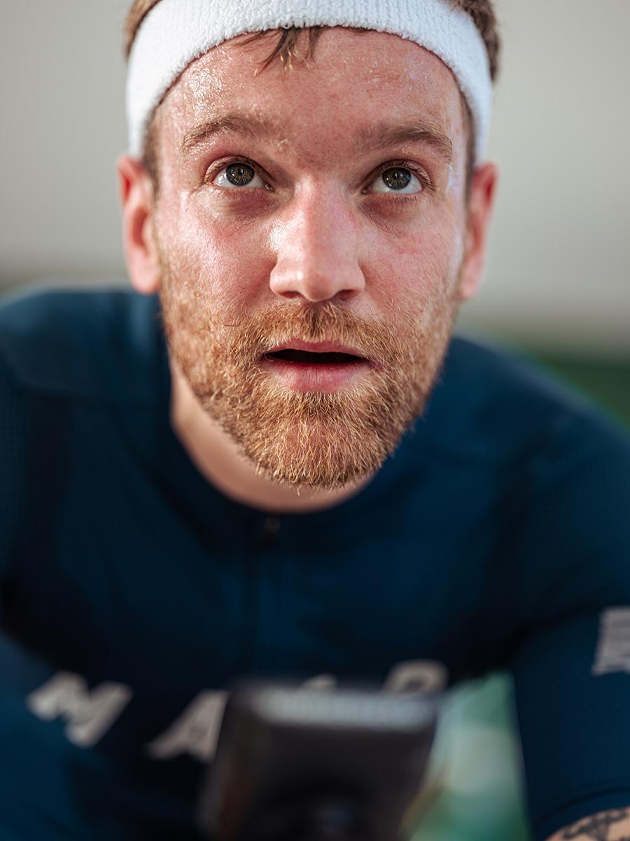 Martijn Fernwee.cc for Zwift Group Rides Zwift Group Rides sweat together