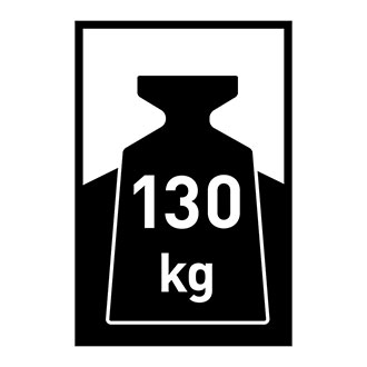 LE POIDS TOTAL 130 kg LE POIDS TOTAL 130 kg