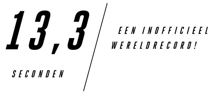13,3 Sekunden